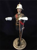 A Michael Sutty, model 37, Royal Marine Drum Major 1978, repair to his staff.