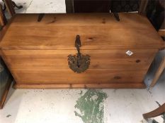 A Pine Blanket box