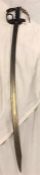 A sword with Bakelite handle