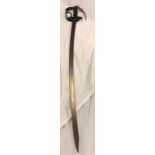 A sword with Bakelite handle