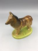 A Vintage Wade figure of a Sheltie dog.