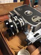 Bolex Paillard Cine Camera B8L and one other