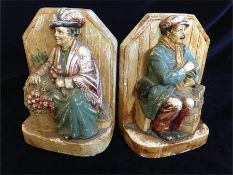 A Pair of Ceramic bookends