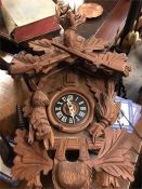 An Oak Cuckoo Clock