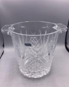 A J G Durand Villemont Lead Crystal Champagne Bucket