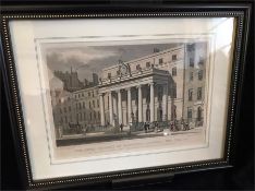 A Tinted Etching of the Royal College of Surgeons Lincolns Inn Fields