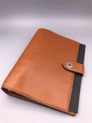 An Asprey Tan 167 Button Mini Diary A5 Agenda (AF)