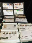 Several albums of First Day Covers