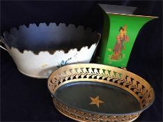 A Selection of decorative tin ware