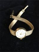 9ct gold Tissot watch, Total weight 16g