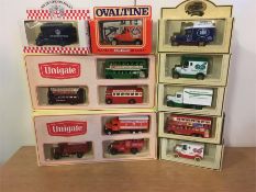 A selection of die cast vehicles