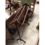 A Mahogany Towel Rail