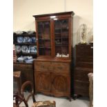 George III Mahogany Bookcase C.1800