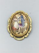 A Limoges brooch (AF)