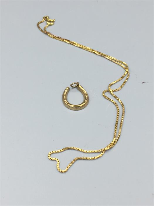 9ct gold jewellery (3.6g)