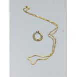 9ct gold jewellery (3.6g)