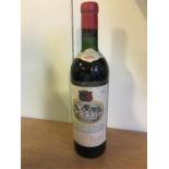 A Bottle of 1962 Chateau Rausa-Segla