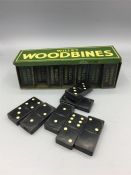 A set of Vintage Woodbines dominoes