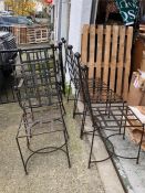 A Set of Six Chairs from The Heveningham Collection by Annie Eadie, four chairs and two chairs