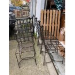 A Set of Six Chairs from The Heveningham Collection by Annie Eadie, four chairs and two chairs