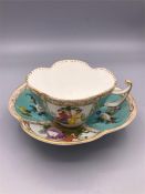 An 19th Century Augustus Rex tea cup and saucer