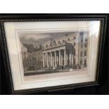 A Tinted Etching of the Royal College of Surgeons Lincolns Inn Fields