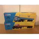 Two Corgi Classic diecast vehicles. Numbers 21401 and 16401