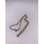 A 9ct gold necklace (2.5g)