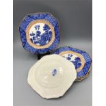 Five Alfred Meakin side plates