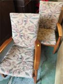 Two Parker Knoll Armchairs