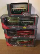 A Selection of Corgi Original Omnibus die cast models