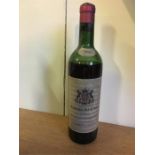 A Bottle of Chateau La Crois 1959