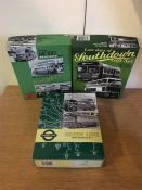 Three Model Collection boxed die cast bus models