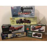 Six Corgi Classic die cast vehicles