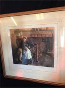 Cottage Companions print, Signed by David Shepard in pencil