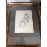 'The Doctor' original lithograph 1896 (Portrait of Whistler's Brother) by J A Mcneill Whistler