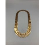 A 9ct gold necklace (Total Weight 45g)