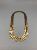 A 9ct gold necklace (Total Weight 45g)