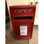 A Red Post Box 200mm deep