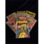 A selection of vintage comics to include Godzilla, Ghost Rider, Conan the Barbarian.