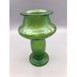 Loetz Crete Rusticana Iridescent Glass Vase c.1900 155mm Height