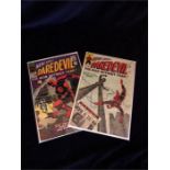 Two Marvel comics, Dare Devil, The Man without fear 8 June and The Man Without Fear 10 Oct.
