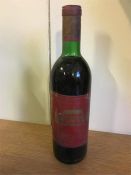 A Bottle of Chateau Lestage 1967, Listrac Medoc