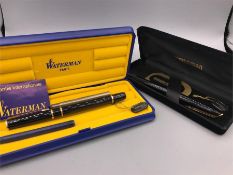 Two Waterman pens