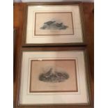 Four Grouse prints