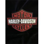 A Harley Davidson Sign