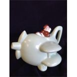 A Flying Teapot with pilot lid
