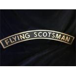A Flying Scotsman sign