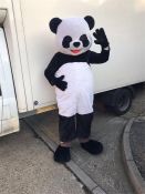 A full size Panda suit. He does have a tear to his rear end but easily sewn up.