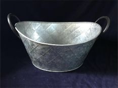 A Large oval planter